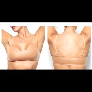 SKIMS Wet Jersey Scoop Bralette OCHRE XL - BNWT
